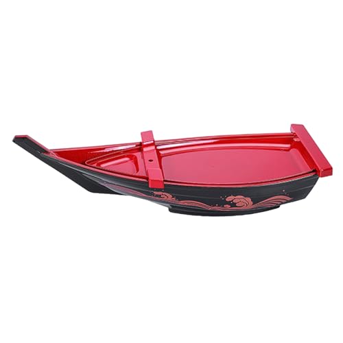 Praktische Sushi Tablett Sushi Servierschale Kunststoff Textur Servingplatte Sushi Display Teller Für Partys Und Feierlichkeiten von DABAIXIONG
