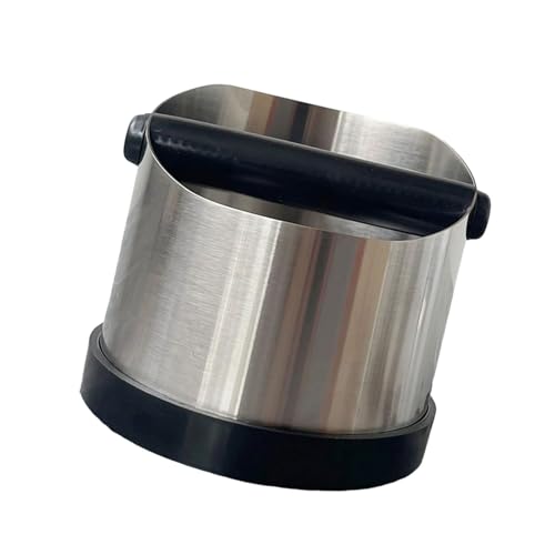 Premium Edelstahl Espressos Knocks Box Mit Nicht Überschrittener Boden Und Einfacher Reinigungsoption Kaffee Bodenbehälter Premium Edelstahl Espressos Knocks Box Mit Nicht Überschrittener Boden Und Einfacher Reinigungsoption Kaffee Bodenbehälter von DABAIXIONG