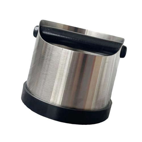 Premium Edelstahl Espressos Knocks Box Mit Nicht Überschrittener Boden Und Einfacher Reinigungsoption Kaffee Bodenbehälter Premium Edelstahl Espressos Knocks Box Mit Nicht Überschrittener Boden Und Einfacher Reinigungsoption Kaffee Bodenbehälter von DABAIXIONG