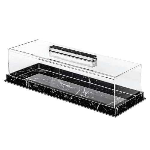 Rechteckige Dessert Servierschale Mit Klarem Deckel Acryl Kuchen Display Box Aufbewahrungsschale Für Professionelle Und Häusliche Gebrauch Rechteckige Dessert Servierschale Mit Klarem Deckel Acryl Kuchen Display Box Aufbewahrungsschale Für Professionelle Und Häusliche Gebrauch von DABAIXIONG