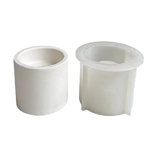 Runde Spiegel Kerzenhalter Harzform Schimmel Silikonformen Für Harz Epoxidgussform Für Candlestick Schmuck von DABAIXIONG