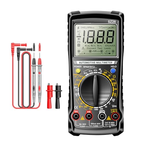 SZ26 Multitester Digital Tester Mit Daten Halten Automatisch Off Dioden Test Tool 1999 Zählungen Multimeter von DABAIXIONG
