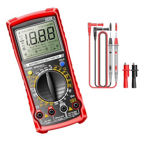 SZ26 Multitester Digital Tester Mit Daten Halten Automatisch Off Dioden Test Tool 1999 Zählungen Multimeter SZ26 Multitester Digital Tester Mit Daten Halten Automatisch Off Dioden Test Tool 1999 Zählungen Multimeter von DABAIXIONG