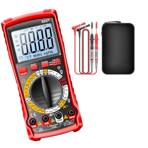 SZ27 Multitester 1999 Zählt Multimeter Spannungsstrom Testerdioden Tiode NCV Resistenzkapazitätstester SZ27 Multitester 1999 Zählt Multimeter Spannungsstrom Testerdioden Tiode NCV Resistenzkapazitätstester von DABAIXIONG
