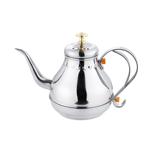 Schwanenhals Wasserkocher Mit Filterteekessel Kaffeekessel Teekannen Stainie Stahlmaterial Perfekt Für Enthusiasten von DABAIXIONG