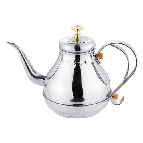 Schwanenhals Wasserkocher Mit Filterteekessel Kaffeekessel Teekannen Stainie Stahlmaterial Perfekt Für Enthusiasten von DABAIXIONG