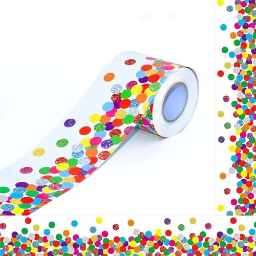 Selbstkleber Border Klassenzimmer Decors Trim Sticker Bunte Dot Bulletin Board Bulletin Trimm Aufkleber Kleber Kleber Selbstkleber Border Klassenzimmer Decors Trim Sticker Bunte Dot Bulletin Board Bulletin Trimm Aufkleber Kleber Kleber von DABAIXIONG