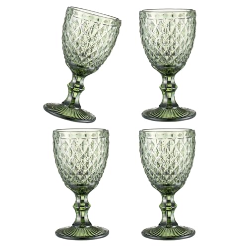 Set Von 4 Farbigen Glas Champagner Bechern Für Hochzeiten Und Bankette Getränkeglas Elegante Säfte Trinkbecher von DABAIXIONG