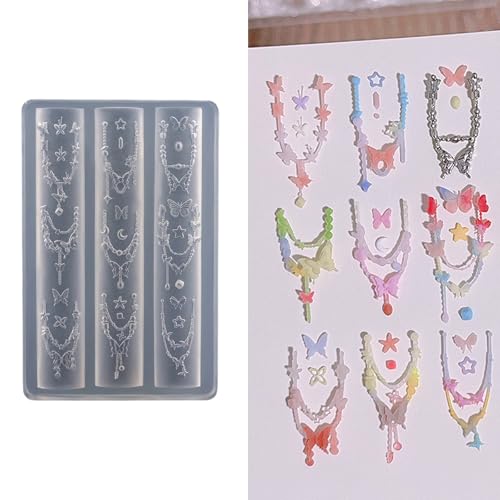 Silikon 3d Nägel Kunstform Bowknot Thema Nägel Kunstvorlage Formen Silikon Textur Für Kosmetiker Und Nägel Kunstlerner von DABAIXIONG