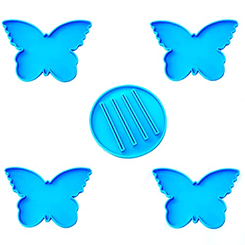 Spiegel Für Butterfly Kombination Silikon Für Schmetterling Untersetzerhalterung Für Back Fondant Making Cup von DABAIXIONG
