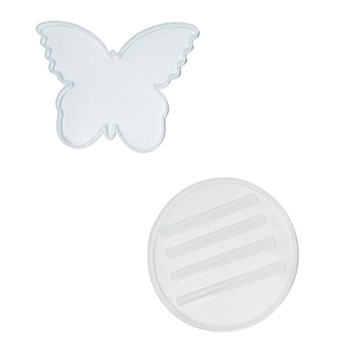 Spiegel Für Butterfly Kombination Silikon Für Schmetterling Untersetzerhalterung Für Back Fondant Making Cup von DABAIXIONG