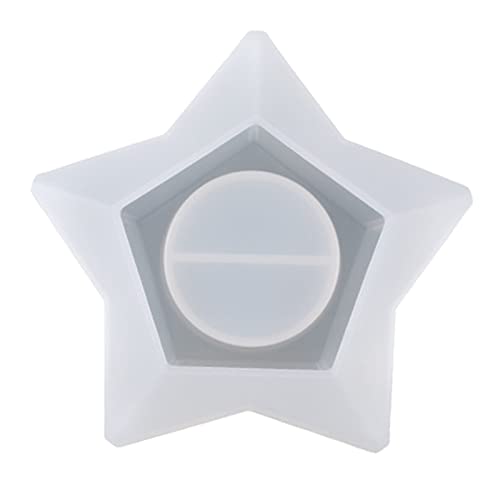 Teelicht Kerzenhalter Silikonform 3d Rhombus Sternform Kerzensepoxidharz Gussform Für Handwerkdekoration Teelicht Kerzenhalter Silikonform 3d Rhombus Sternform Kerzensepoxidharz Gussform Für Handwerkdekoration von DABAIXIONG