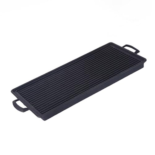 Tragbare BBQ Grillpfannen Nicht Stall Grillplatte Aluminium Außengrillschale Rechteck Grillplatte Einfach Zu Reinigen Zu Reinigen von DABAIXIONG