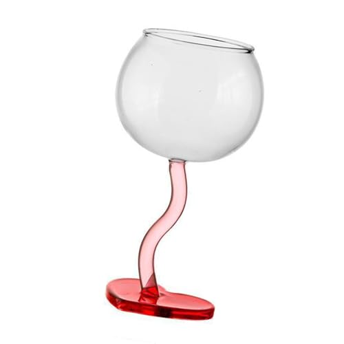 Tragbare Glas Valentinstag Goblets Herzbrille Die Für Liebhaber Produziert Werden Um Liebe Zu Feiern Und Den Unvergesslichen Moment Zu Schätzen von DABAIXIONG
