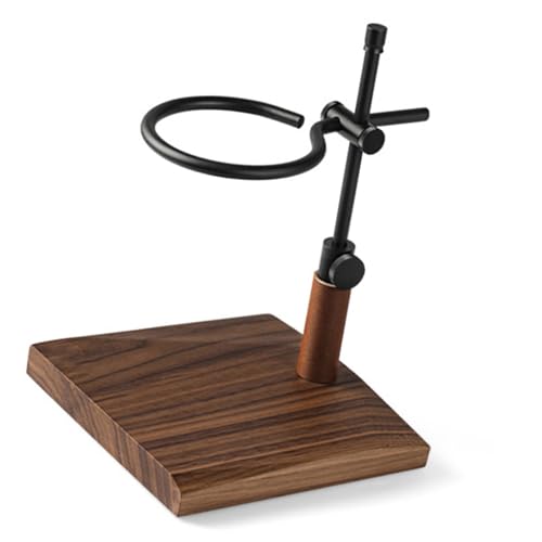 Tragbare Handgepresste Kaffeehalter Metall Holz Textur Espresso Maschine Stand Kaffeemaschine Rahmen Für Kaffee von DABAIXIONG