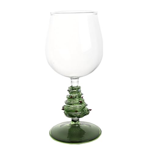 Weihnachtsbaumweinglas Goblet Hochstiel Trinkbecher Für Festival Holiday Party Decoration Und Toasting Getränkeware Weihnachtsbaumweinglas Goblet Hochstiel Trinkbecher Für Festival Holiday Party Decoration Und Toasting Getränkeware von DABAIXIONG