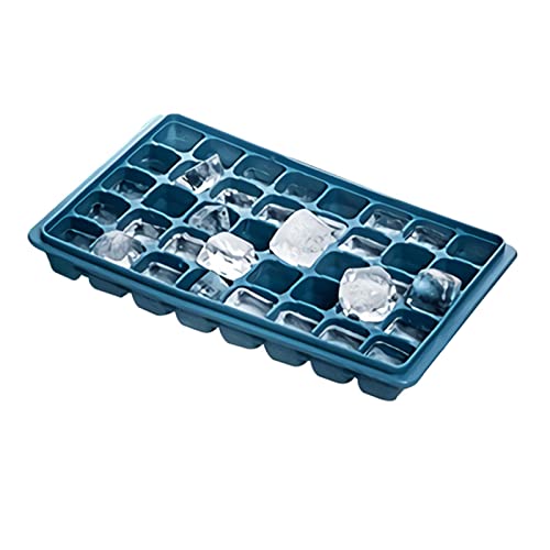 Wiederverwendbare Quadratische Eiswürfelschale Easy Freisetzung Eiswürfel Formen 40 Hohlraum Silikon Eismacherform Mit Abnehmbarem Deckel Wiederverwendbare Quadratische Eiswürfelschale Easy Freisetzung Eiswürfel Formen 40 Hohlraum Silikon Eismacherform Mit Abnehmbarem Deckel von DABAIXIONG