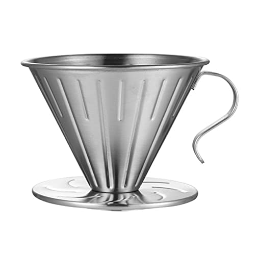 Wiederverwendbares Edelstahl Stahl Tropf Kaffeefilterhalter Dripper Tasse Hand Gebrühte Kaffee Hand Kaffeemaschine Tragbare Outdoor Wiederverwendbares Edelstahl Stahl Tropf Kaffeefilterhalter Dripper Tasse Hand Gebrühte Kaffee Hand Kaffeemaschine Tragbare Outdoor von DABAIXIONG