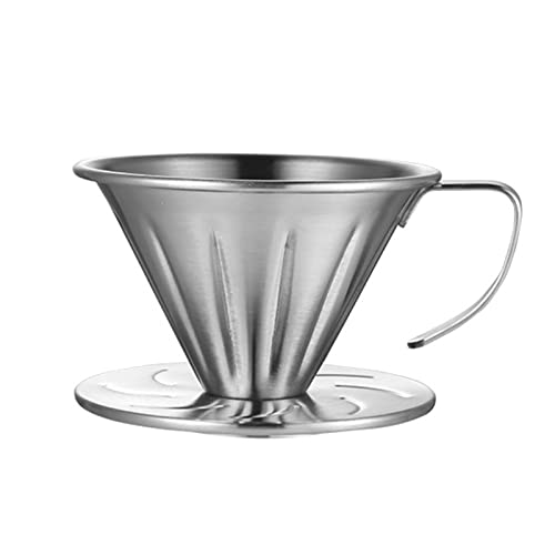 Wiederverwendbares Edelstahl Stahl Tropf Kaffeefilterhalter Dripper Tasse Hand Gebrühte Kaffee Hand Kaffeemaschine Tragbare Outdoor Wiederverwendbares Edelstahl Stahl Tropf Kaffeefilterhalter Dripper Tasse Hand Gebrühte Kaffee Hand Kaffeemaschine Tragbare Outdoor von DABAIXIONG