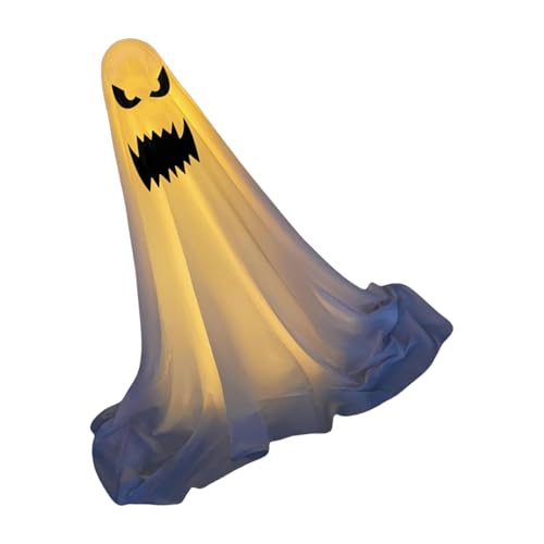 DABAIXIONG Winde Resistent Freien Gruselige Geistdekorationen Einfache Weiße Stoff Phantome Für Heimische Eindringliche Partydekoration Halloween Scary Decore Mit Abnehmbarem Stoff DABAIXIONG Winde Resistent Freien Gruselige Geistdekorationen Einfache Weiße Stoff Phantome Für Heimische Eindringliche Partydekoration Halloween Scary Decore Mit Abnehmbarem Stoff von DABAIXIONG