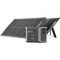 Portable Power Station DBS1300, Max 9400Wh, ev Semisolid State LiFePO4 Batterie höhere Sicherheit, 4 x 1200W Wechselstromsteckdosen, von DABBSSON