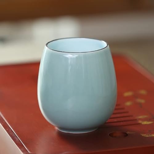 DABIN Große Keramik-Teetasse, chinesische Kung-Fu-Tasse, 200 ml von DABIN
