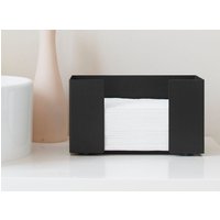 Schwarzer Eleganter Papierhandtuchspender, Einweg-Papiertuchbehälter, Arbeitsplatte C-Fold Papierhandtücher Cresto von DABSTORY