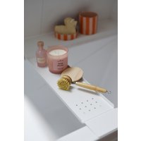 Weiße Moderne Badewannen Erweiterbare Ablage, Elegante Badewannenablage, Stilvolle Und Funktionale Luxuriöse Badewannenablage Ammos von DABSTORY