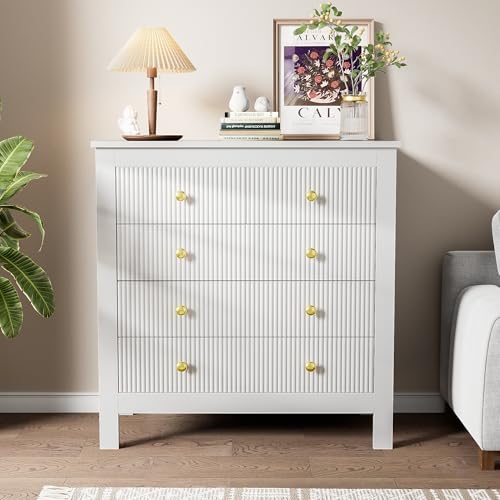 DACHETOU Sideboard Kommode mit Spezialtüren Goldgriffen Sideboard/Schuhschrank/Schminktisch 80x80cm DACHETOU Sideboard Kommode mit Spezialtüren Goldgriffen Sideboard/Schuhschrank/Schminktisch 80x80cm von DACHETOU