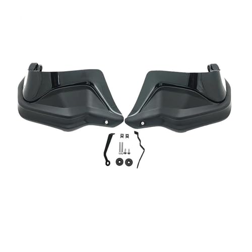 DACONGI Für HO&NDA XADV X-ADV 750 XADV750 2017-2024 XADV 750 Handprotektoren Schild Guards Windschutzscheibe Hand Wind Schutz Motorrad-Handschützer(Black4) von DACONGI