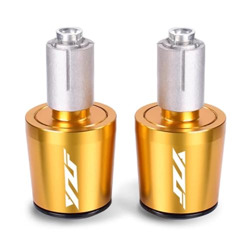 Lenkerende Motorrad Lenker Griffe Ende Stecker Für YAM&ANA YZF-R1 YZF-R3 YZF-R6 YZF R7 R1 R3 R6 R15 R125 R1M R1S(Gold) von DACONGI