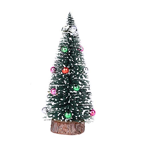 Tischfuß mit Holz Home Mini Crafts Top Tree Weihnachtsbaum DIY Decor Home Decor Camping Gadgets Wohnwagen von DACONGMING