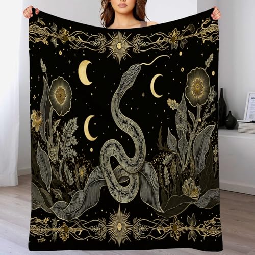 Flanell Kuscheldecke200 x 200cm, 3D Druck Weiche Flauschige Sofa Bettdecke, Warme Wohndecke für Erwachsene und KinderAbstrakte Himmelskörper Schlangen, Planeten, Pflanzen Graugrün Flanell Kuscheldecke200 x 200cm, 3D Druck Weiche Flauschige Sofa Bettdecke, Warme Wohndecke für Erwachsene und KinderAbstrakte Himmelskörper Schlangen, Planeten, Pflanzen Graugrün von DACRWEKZ