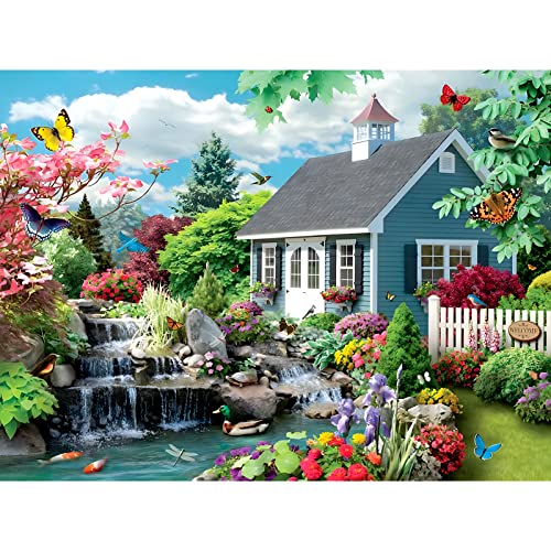 DAERLE Diamond Painting Landschaft, Diamond Painting Erwachsene, Diamond Painting Set, Diamant Painting Bilder, Daiments Painting Diamond Painting Kinder 5D Diamant Painting Home Wand Décor 30x40cm von DAERLE