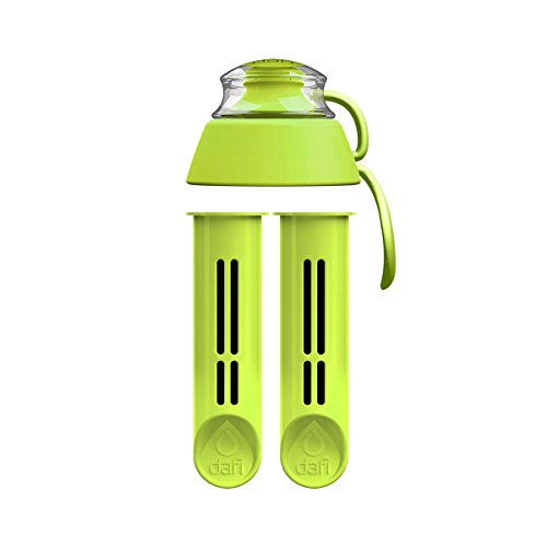 Dafi Set mit 2 Filtern + Verschluss für DAFI Soft Filterflasche, Lime - Austauschbare Filter, Umweltfreundlich, BPA-frei - Entfernen den Geschmack und Geruch von Chlor Dafi Set mit 2 Filtern + Verschluss für DAFI Soft Filterflasche, Lime - Austauschbare Filter, Umweltfreundlich, BPA-frei - Entfernen den Geschmack und Geruch von Chlor von DAFI