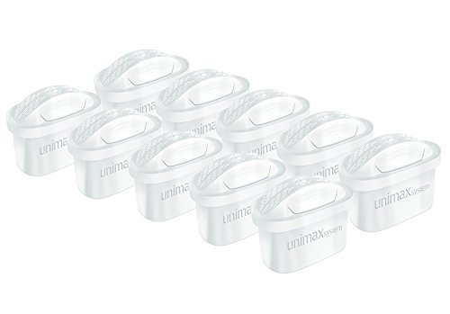 Dafi Universelle Wasserfilterpatronen Wasserfilter, Plastik, Weiß, 10 Stück (1er Pack) von DAFI