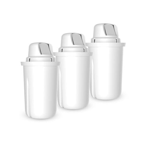 Dafi | Standard Classic Wasserfilter | Ersatz Filter-kartuschen kompatibel mit Brita Classic, PearlCo Classic | Reduziert die Wasserhärte | Alternative zu Flaschenwasser | BPA-frei | 3er-Pack von DAFI