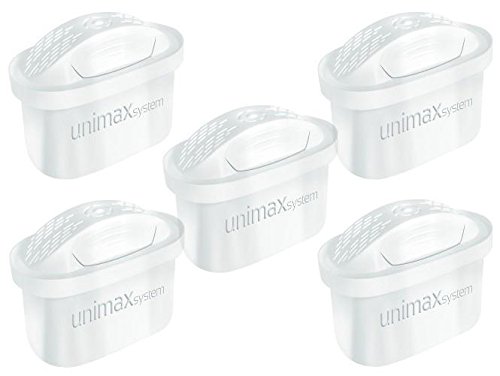 Dafi Universelle Wasserfilterpatronen Wasserfilter, Plastik, Weiß, 5 Stück (1er Pack), 5 von DAFI