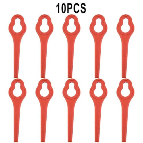 10 Ersatzrasenmäher kompatibel mit FAR 20-1 20V 40V Cordless Garden Tool passt zu verschiedenen Modellen(Red) von DAFSXZQR
