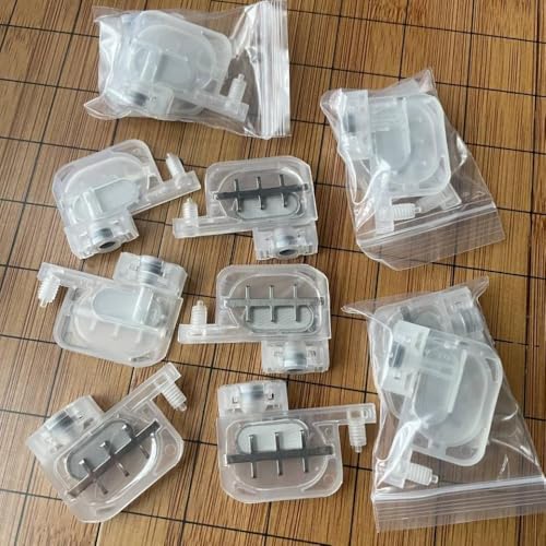 DAFSXZQR 10 -teiliges kleines Dämpfer -Quadratstecker mit R1800 R1900 1390 2000 R2400 R1100 Flachbettdrucker kompatibel von DAFSXZQR