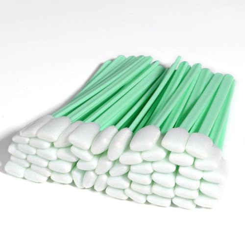 DAFSXZQR 50pcs Druckerreinigung Substrichstangen kompatibel mit Roland Mimaki Mutoh Printheads Baumwollabstrich zur Wartung des Druckers von DAFSXZQR