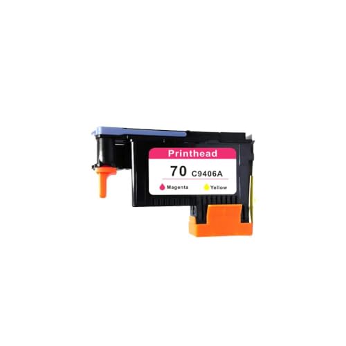 DAFSXZQR Kompatibler Druckkopfersatz für 70 C9404A C9405A C9406A C9407A zur Verwendung mit DesignJet Z2100 Z5200 Z3100 Z3200 Drucker(1PCS My) von DAFSXZQR