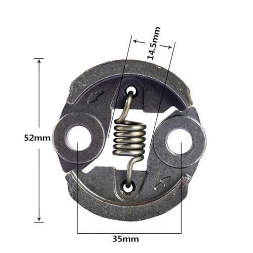 Edelstahl Rasenmäherkupplung kompatibel mit CG260 G26 26CC TU26 BC260 Passt Verschiedene Rasenmäherteile an Edelstahl Rasenmäherkupplung kompatibel mit CG260 G26 26CC TU26 BC260 Passt Verschiedene Rasenmäherteile an von DAFSXZQR