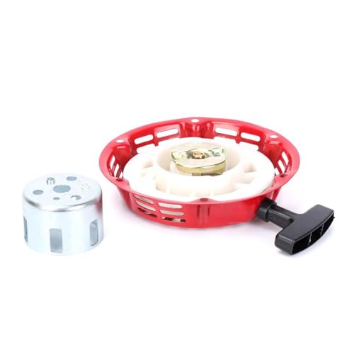 Rückstoßziehenstarter mit Startbecherbaugruppe kompatibel für GX160 Generatoren 168F 170F Motoren Ersatzteil für Rasenmäher Gartenmaschinerie eingestellt Rückstoßziehenstarter mit Startbecherbaugruppe kompatibel für GX160 Generatoren 168F 170F Motoren Ersatzteil für Rasenmäher Gartenmaschinerie eingestellt von DAFSXZQR