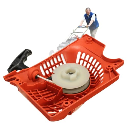 Rückstoßzielstarter kompatibel mit 45CC 52CC 58cc Chainsaw Models 4500 5200 5800 Ersatz für rote Rasenmäherstarter Rückstoßzielstarter kompatibel mit 45CC 52CC 58cc Chainsaw Models 4500 5200 5800 Ersatz für rote Rasenmäherstarter von DAFSXZQR