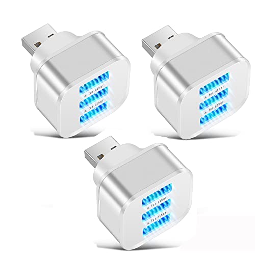 3 x Mini-USB 2.0-Expander-Ladegerät, 3-teiliges Set von DAGIJIRD