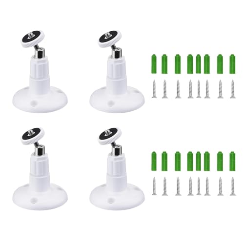 Verstellbare Universal-Wandhalterung für Arlo Pro/Pro2/Pro3/Pro4/Ultra2/HD/GO/Light/Essential, 4 Stück Verstellbare Universal-Wandhalterung für Arlo Pro/Pro2/Pro3/Pro4/Ultra2/HD/GO/Light/Essential, 4 Stück von DAGIJIRD