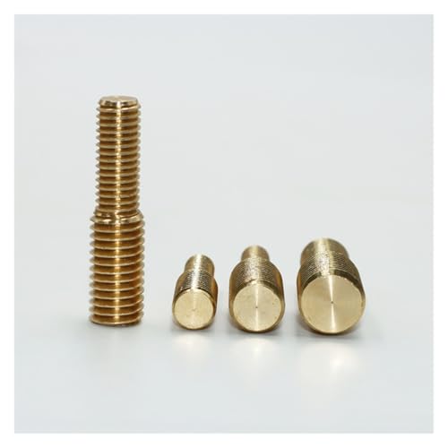 2–5 Stück Messing-Reduzierschraube M4 M5 M6 M8 M10 M12 M14 Kupferbolzen mit doppelseitigem Kopf ohne Kopf for Kamera-Adapter-Konvertierungsschrauben(M3x10 to M6x10(5pcs) von DAGROD
