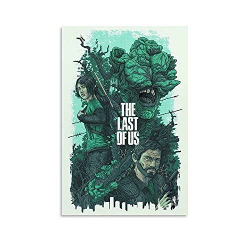DAGUYS Filmposter "The Last of us", Vintage-Stil, 40 x 60 cm, 2 Stück von DAGUYS