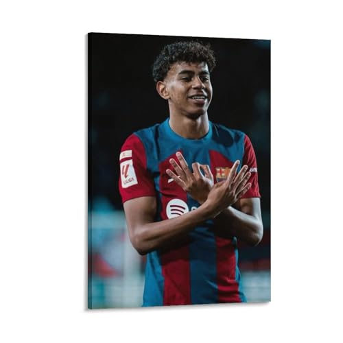 DAGUYS Poster mit Fußballspieler Lamine Yamal, 55 Bilder, Druck, Leinwand, Poster, Wandfarbe, Kunstposter, Dekoration, moderne Heimkunstwerke, 40 x 60 cm von DAGUYS
